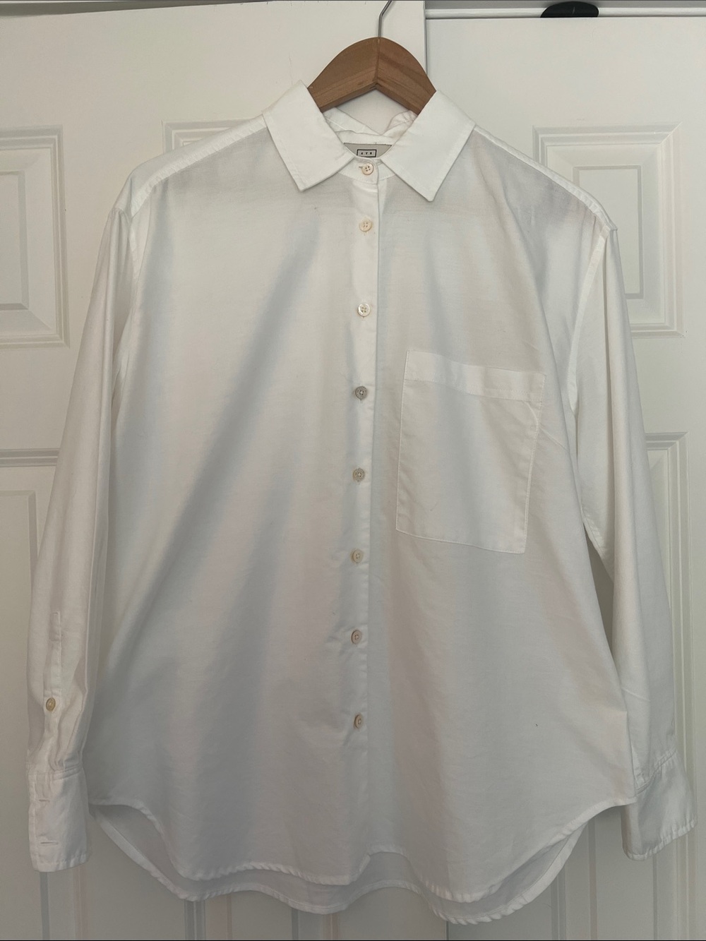 AYR Deep End Oxford White Button-Up Shirt
